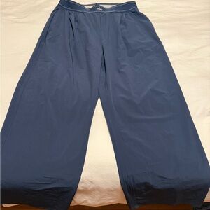 ALO Yoga Deep Blue Wide-Leg Pants